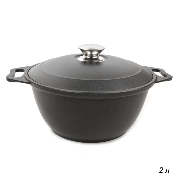 Жаровня 2 л / к-20а / лит/.мет.кр./ АПП /уп 3/