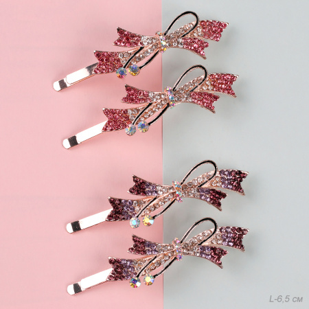 Заколка набор 2 штуки / GTN-7 /уп 12/ (50)