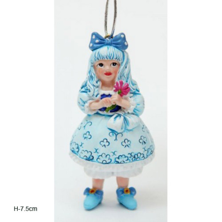 Украшение новогоднее подвесное  МАЛЬВИНА /42167