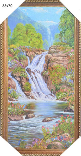 Репродукция картины 33х70 К557 /10064-3/