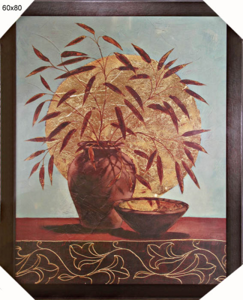 Репродукция картины 60х80 Натюрморт с ягодами / СА2073 /4100B-147A/