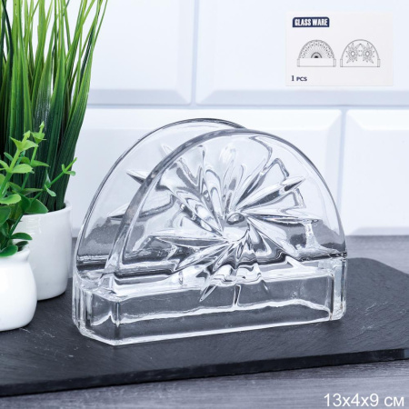 Салфетница 13х9 см / R-3699 /уп 48/