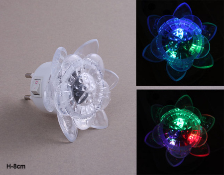 Светильник в розетку 587-1 /уп.480/