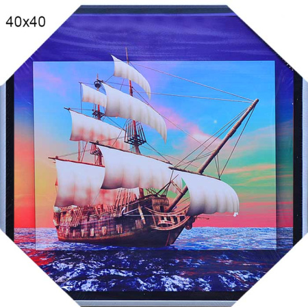 Постер в раме 40x40  HA-4178/2002B-012C/