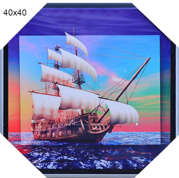 Постер в раме 40x40  HA-4178/2002B-012C/