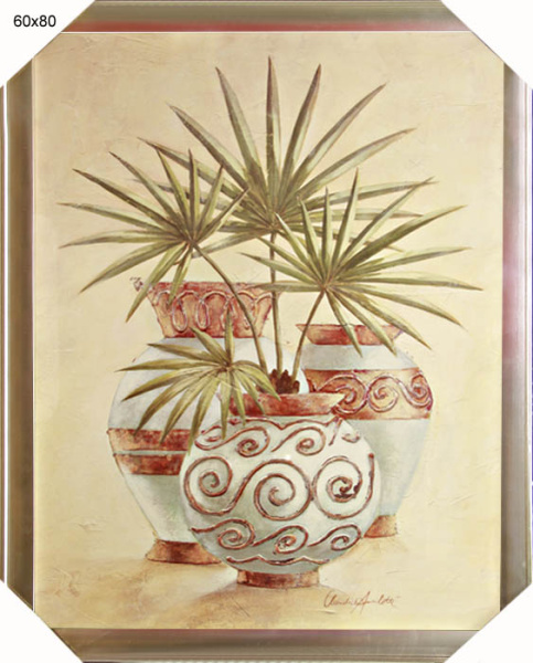 Репродукция картины 60х80 Античные вазы / СА2056 /4100B-147A/