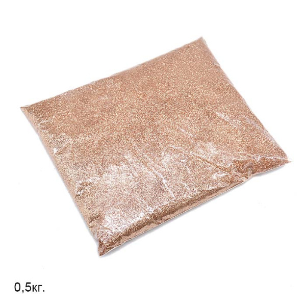 Глиттер бежевый / 208-1/96 /уп 10/ 500 г
