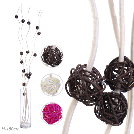 Сухоцветы набор 5 штук / A-175 /уп 100/