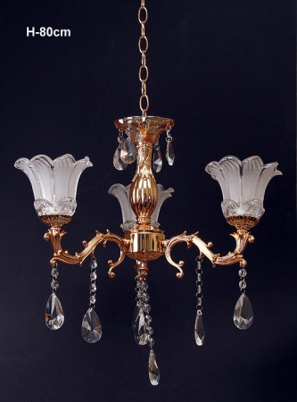 Люстра классическая золото 9004/3 /уп1/