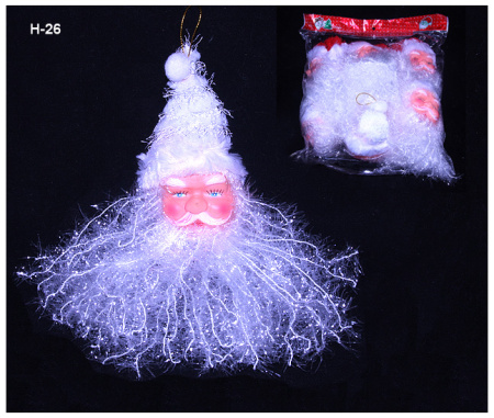 Новогоднее украшение Санта / YT-8602 /уп 12/1200/ 