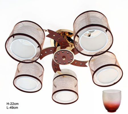 Люстра классическая / GH6974-5 /уп4/