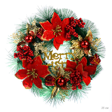 Елочное украшение 35 см / 3506 /уп 60/ (50)