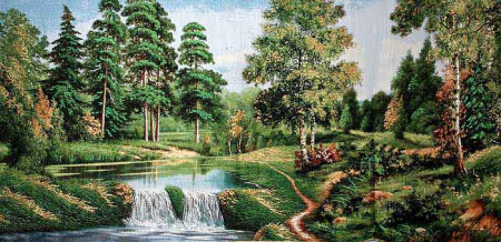 Гобелен полотно 40*100 S004