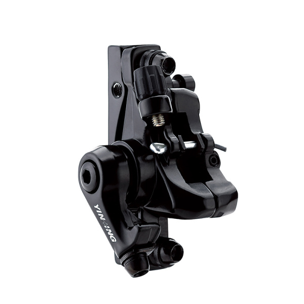 Тормозной набор дисковый механический передний+задний YINXING YX-DB09, ротор YRT-05-A, 160мм, чёрный