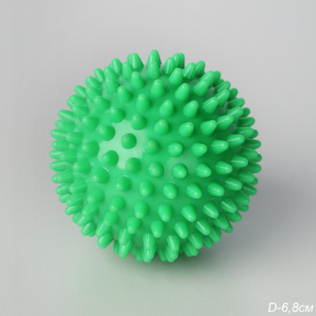 Мячик массажный Woohooo Energy Ball / 6,8см / зеленый / уп 135/