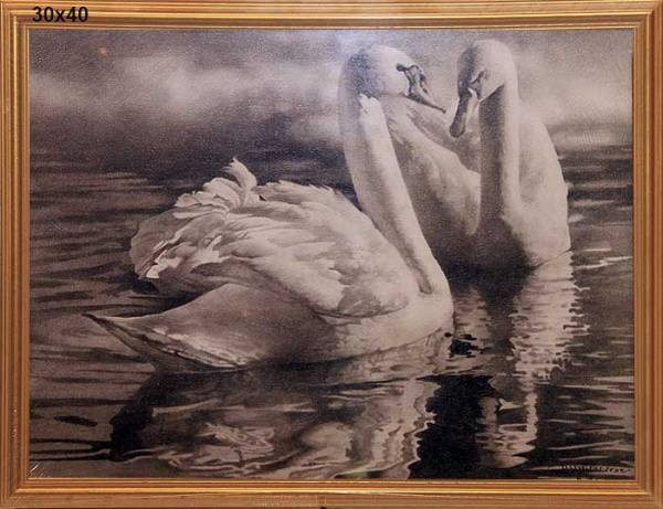 Репродукция картины 30х40 Прощание / ЧД2 /2006А-123В/