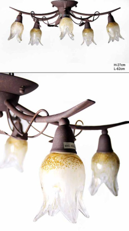 Светильник потолочный PX-0394-5B