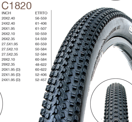 Покрышка CST 27.5 X2.35 C1820 Mountain