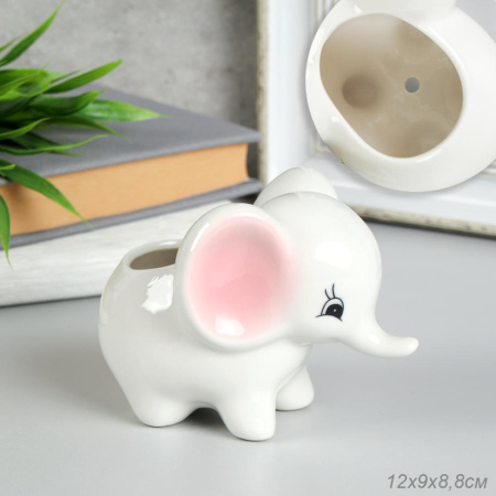 Кашпо Слон 8,8х12 см / XN2 /уп 72/