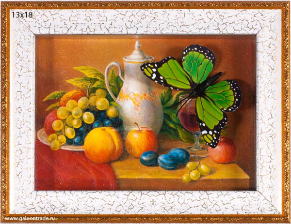 Картина коллаж 13х18  К145/ 10122-4 / /уп 10/