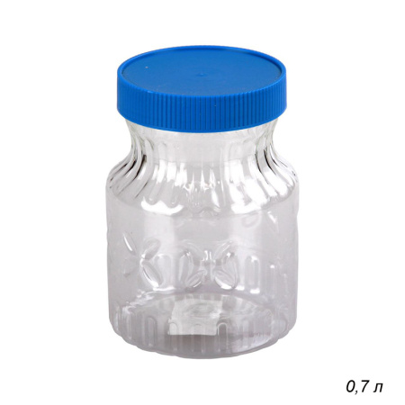 Банка 0,7 л Медовая / М966 /уп.20/ ПЭТ