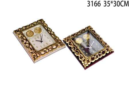 Часы настенные / 3166 / уп.10 /