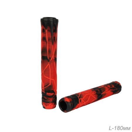 Грипсы для трюкового самоката. 180мм. Ультрамягкие. 2 шт. Материал: Special Soft TPE. RB Color /уп 100/