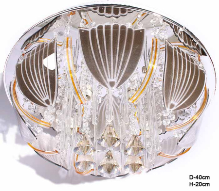 Светильник потолочный 1061 /уп.1/ с ПДУ