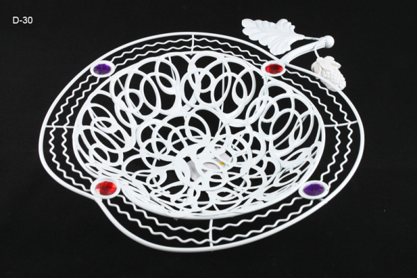 Ваза 30 см для фруктов / 1066 /уп.36/