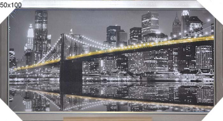 Постер в раме 50х100 Мост I   /KS4720-2/