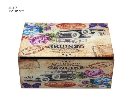 Шкатулка из цветного стекла / JS-4-7 /уп.36/