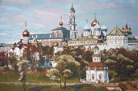 Панно гобелен "Собор Александра Невского" 83*50