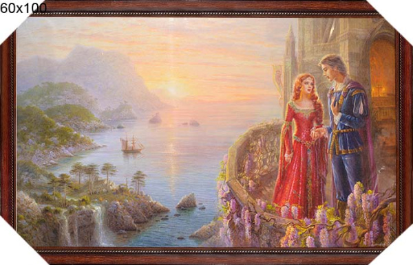 Репродукция картины 60x100 Надежда / ДО12 /10033-1/