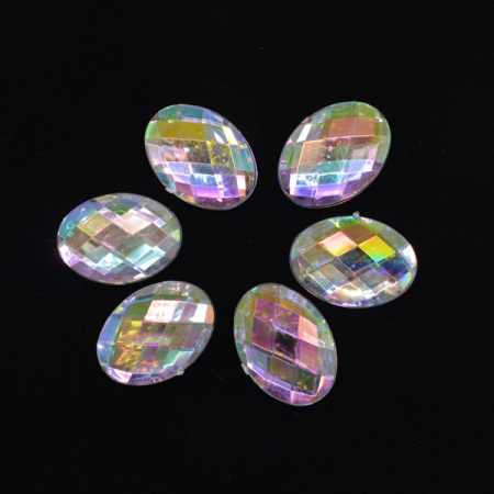 Стразы 100 штук 18х25-17AB