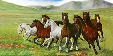 Гобелен полотно 40*100 D141