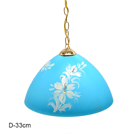 Светильник крокус бирюза лилия /уп2/