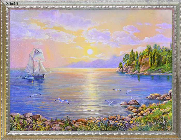Репродукция картины 30х40 / К789 /10095-2/