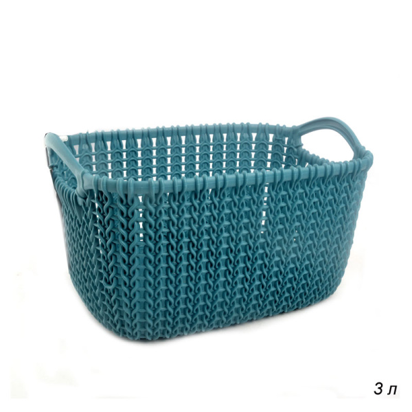 Корзина KNIT XS 3 л / 03675-X65-00 /уп 5/ морская волна