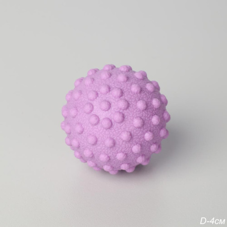 Мячик массажный Woohooo Point / 65g / сиреневый / уп 100