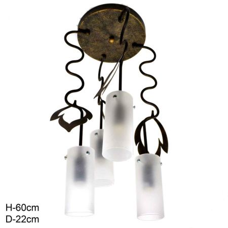 Светильник потолочный /4 x E14 /PX-0186-4/