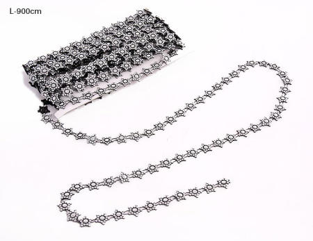 Лента со стразами S537-E3 /уп.50/