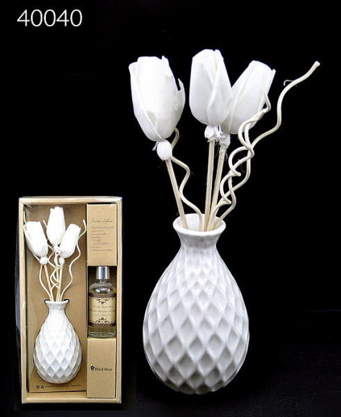 Жидкий ароматизатор в диффузоре 40040 (Роза, Лаванда, Опиум, Ваниль, Сандал) /уп.50/