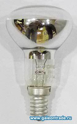 Галогенная лампа R50 230V 25W E14 CLEAR (уп.10/100)Акция