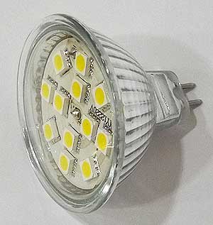 Светодиодная лампа Spot12 2W MR16-GU5.3 WARM 3000k/уп.120/