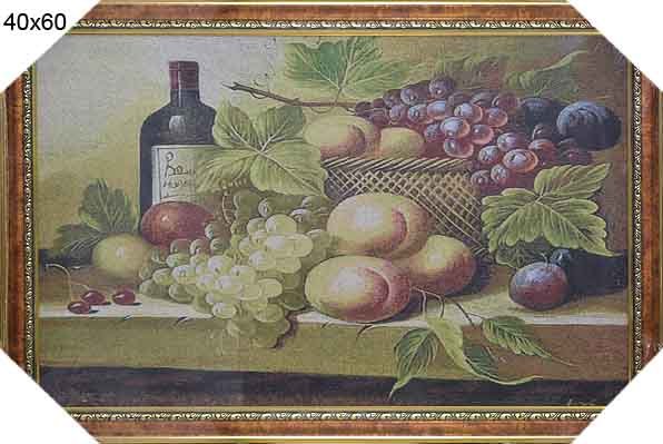 Картина гобелен 40х60 Натюрморт с виноградом2 /JR848-1003/