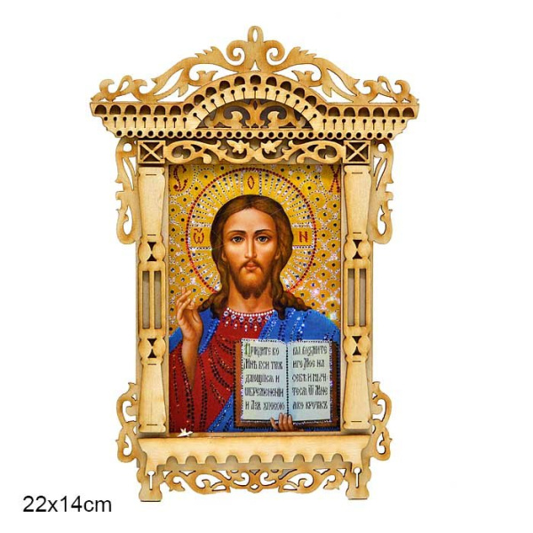 Икона в рамке Иисус Христос