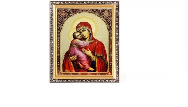 Икона 15x18 Богородица Владимирская печать /1702C3-012C1/