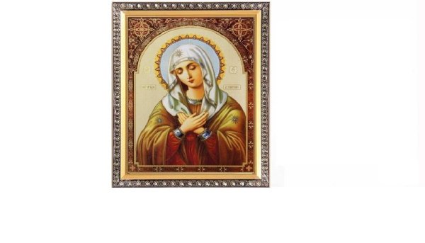 Икона 15х18 Богородица Умиление печать /1702C3-012C1/