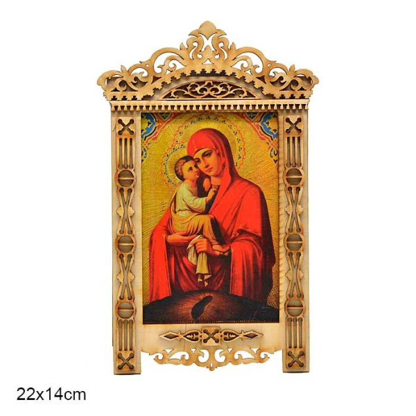 Икона в рамке Богородица с младенцем