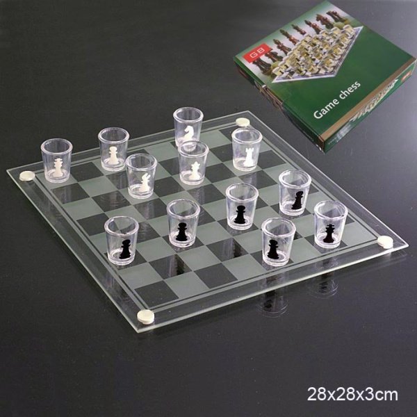 Игра настольная Пьяные шахматы / GB086M /уп 20/